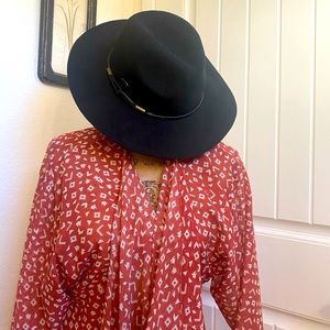 Panama hat, 100% wool